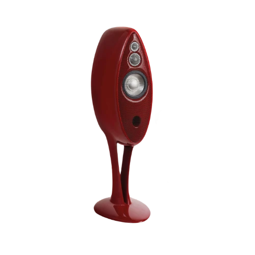 Enceinte Vivid Audio Oval bordeau